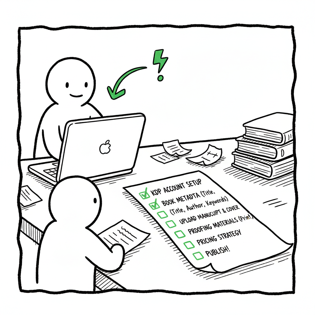 KDP Book Setup Checklist for Pre-Publish and Launch