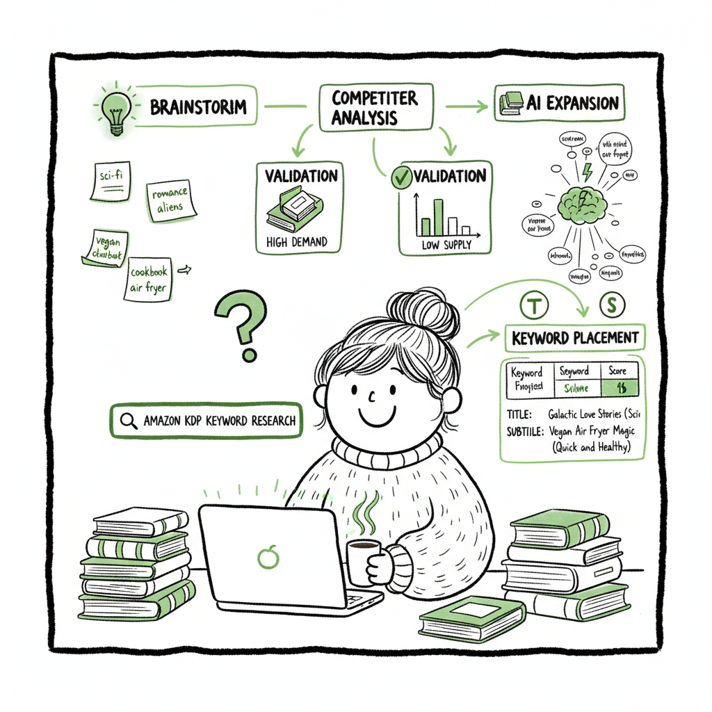 Amazon KDP Keyword Research Practical Guide for Authors