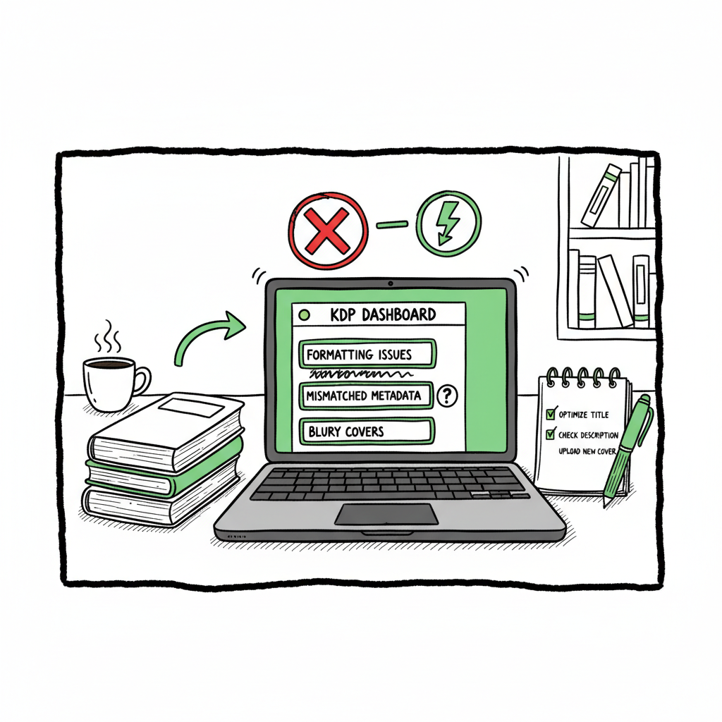 Common Amazon KDP Mistakes to Avoid and How to Fix Them