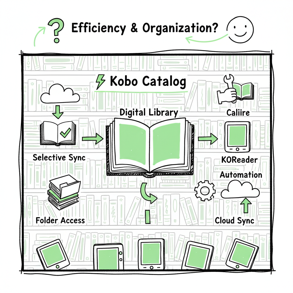 Managing a Large Kobo Catalog Efficiently for Authors