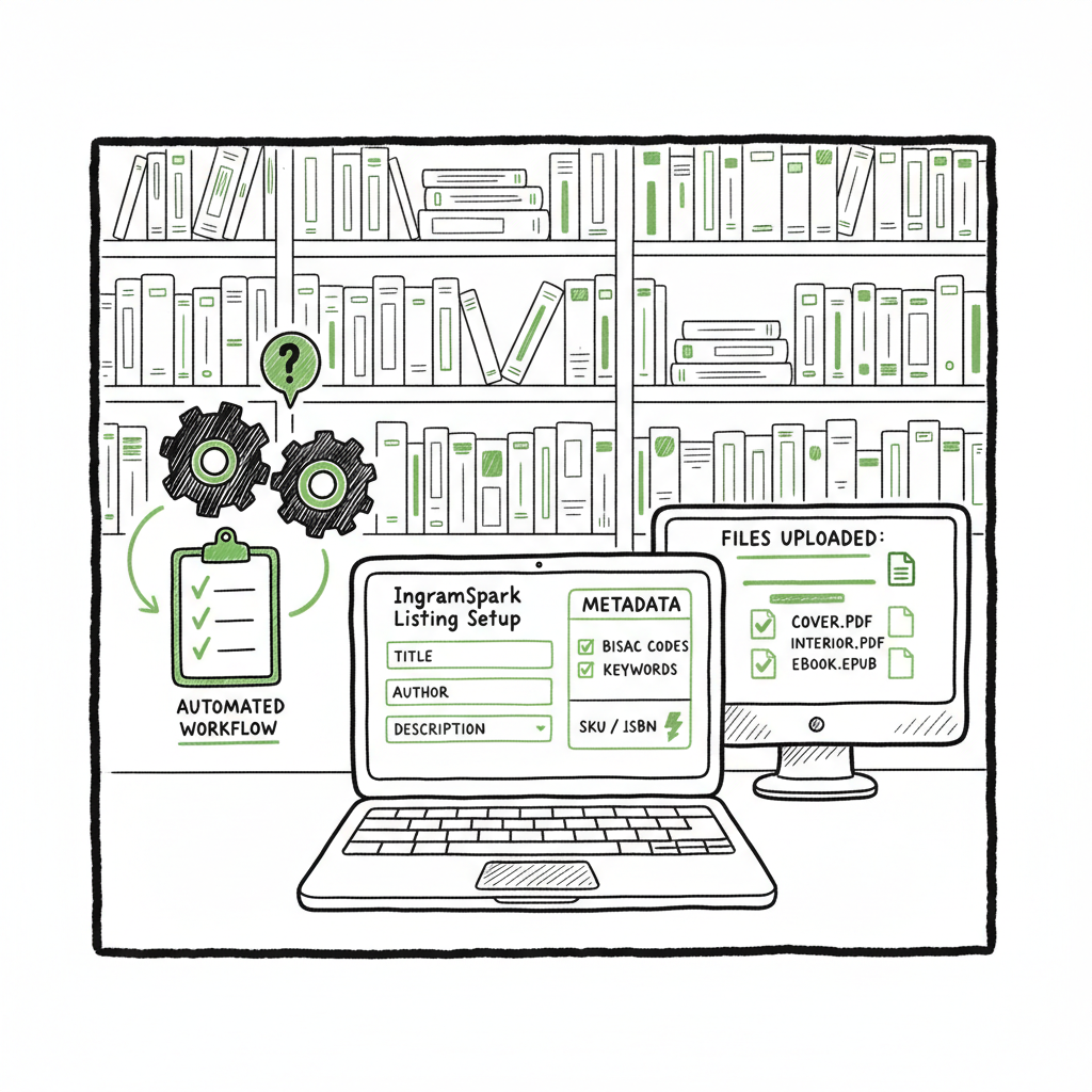 IngramSpark Listing Setup Automation Guide for Publishers