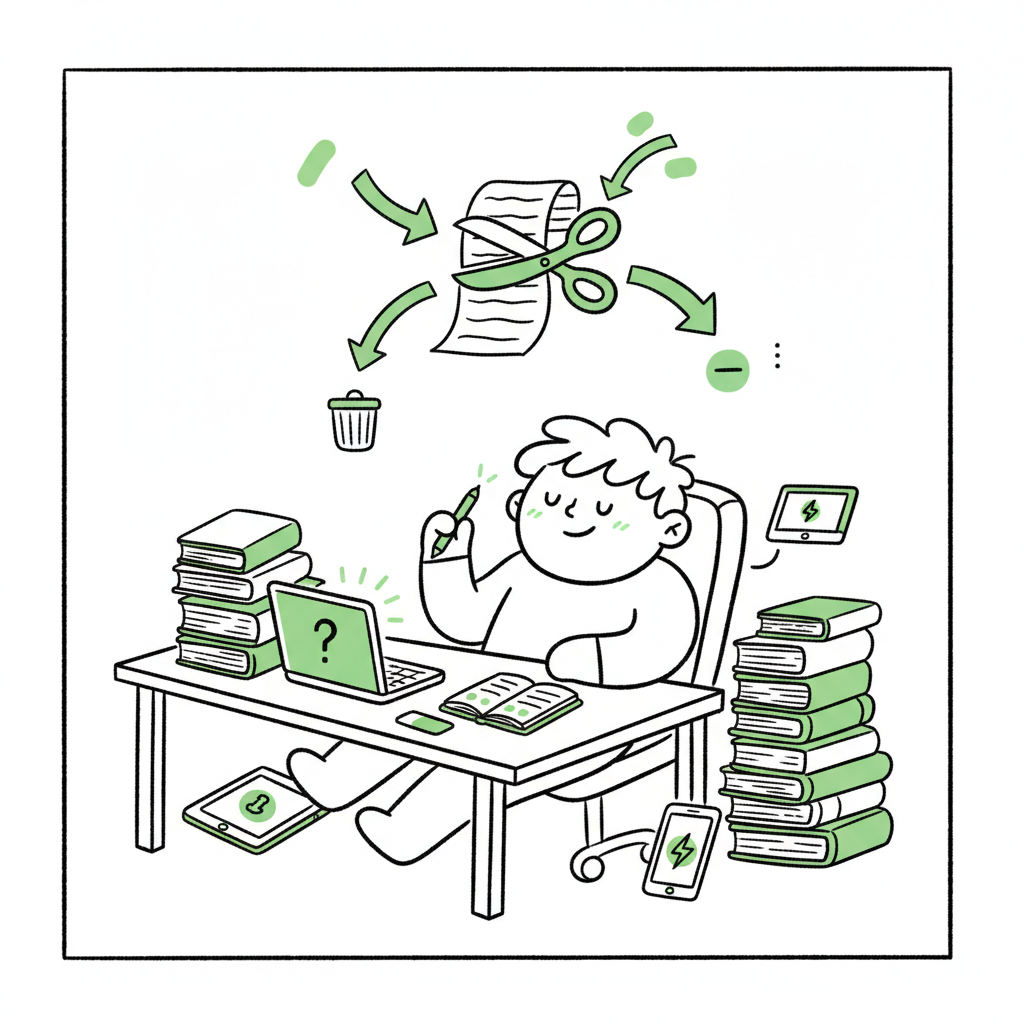 Educing Admin Work as an Author with Practical Systems