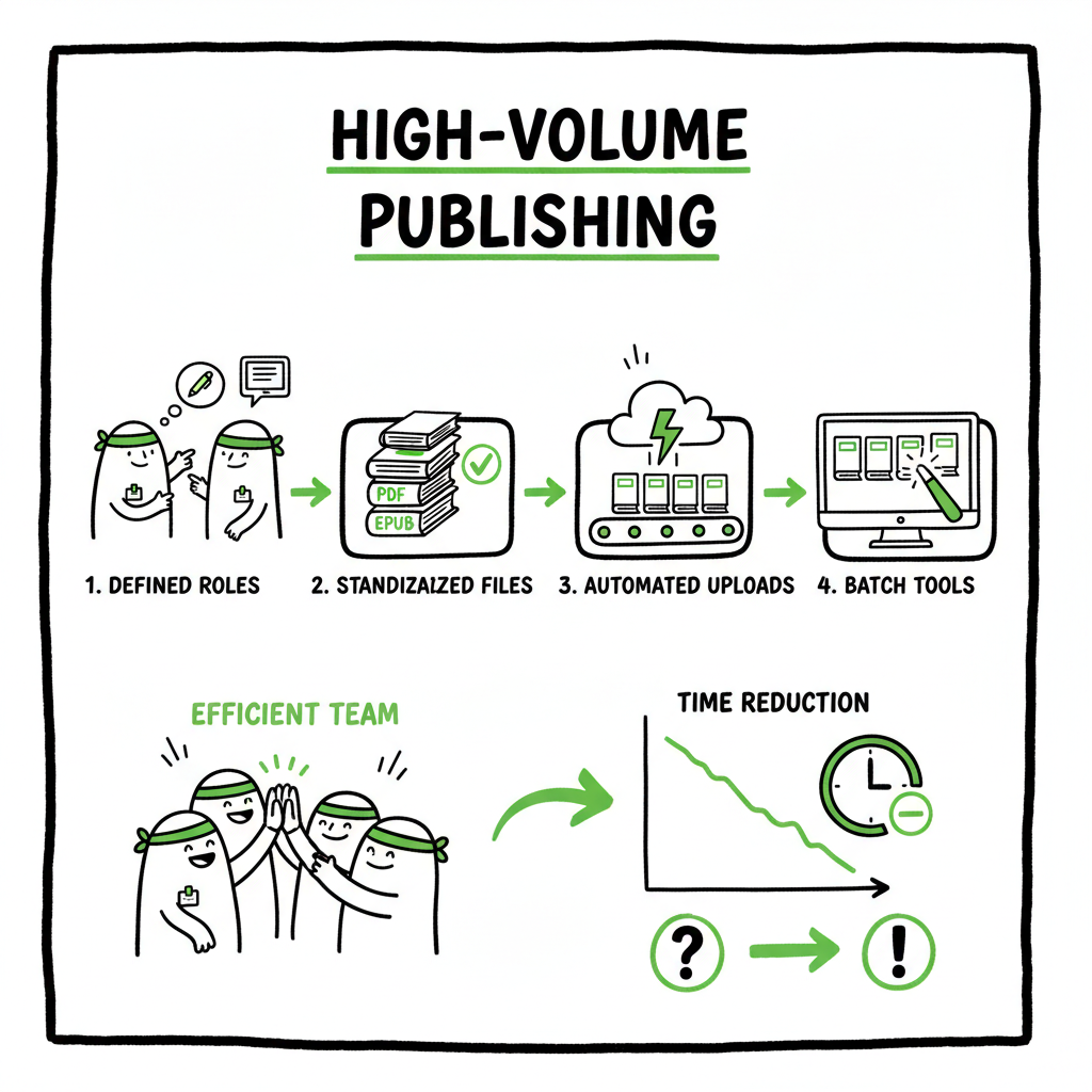 Publishing Books at Volume Practical Workflow Guide