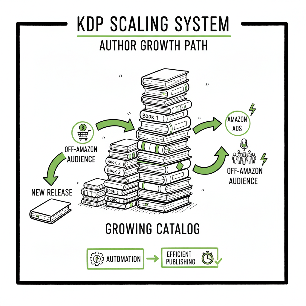 Scaling as a KDP Author for Predictable Launches and Growth