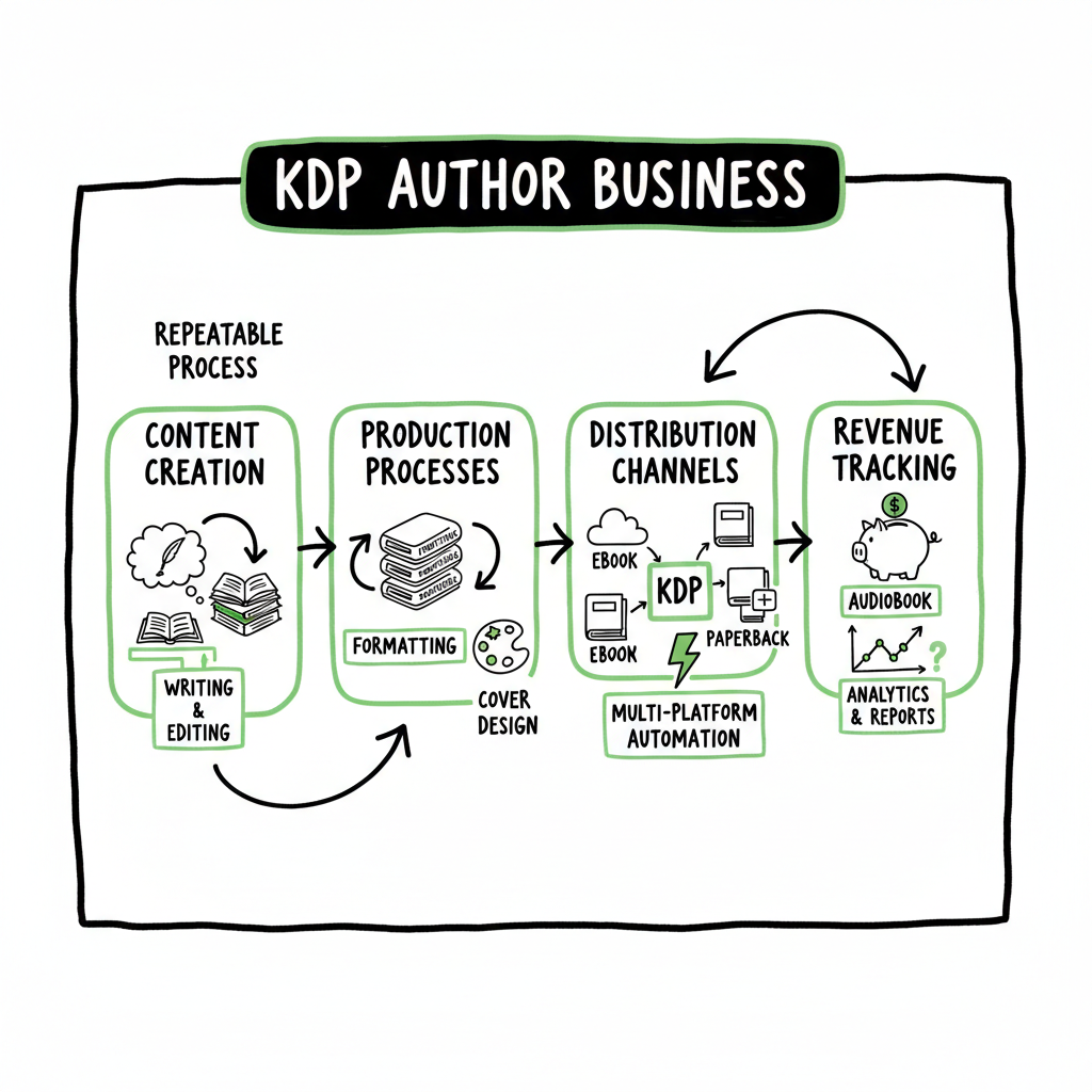 KDP author business guide to repeatable publishing