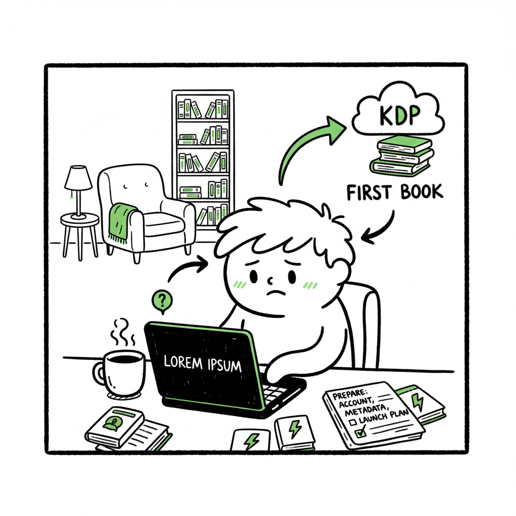 Beginner KDP Author First-Book Workflow and Checklist