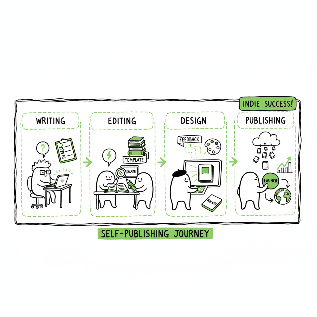 Self Publishing Workflow for Indie Authors Explained