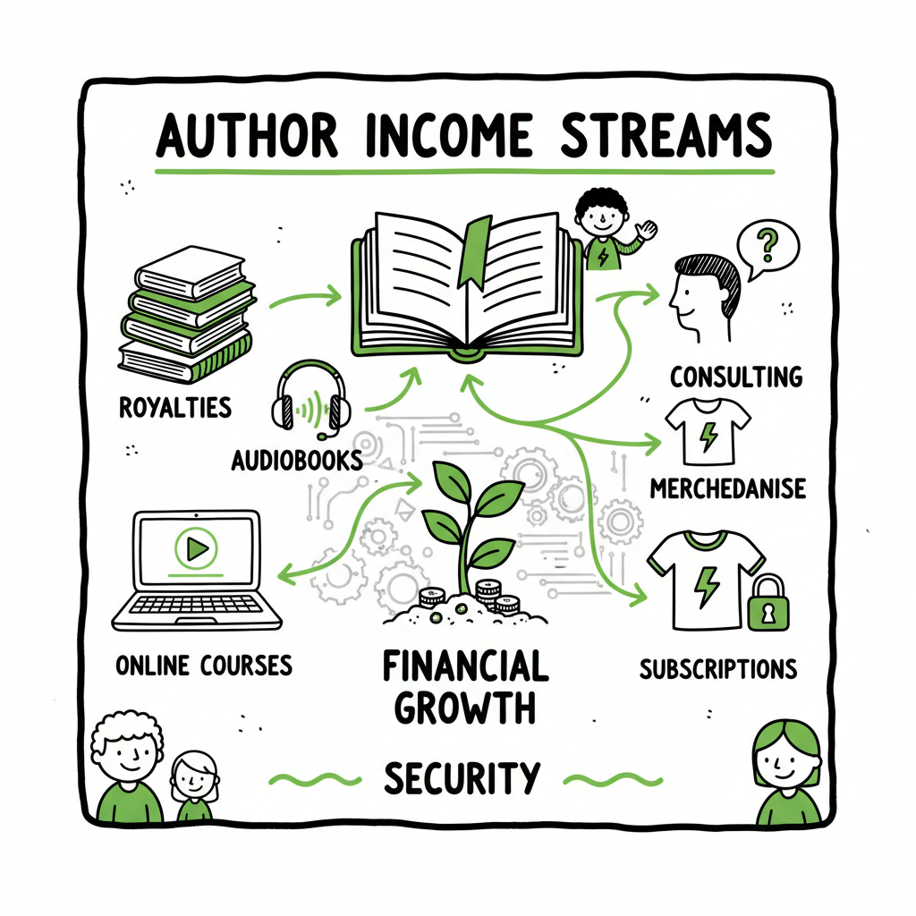 Author Income Streams and How to Build Reliable Revenue