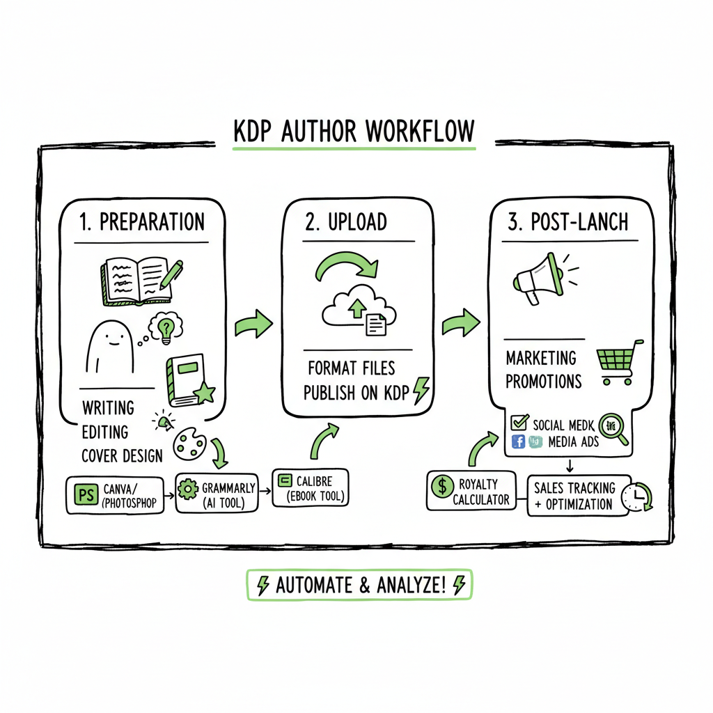 KDP Author Workflow for Faster, Repeatable Publishing