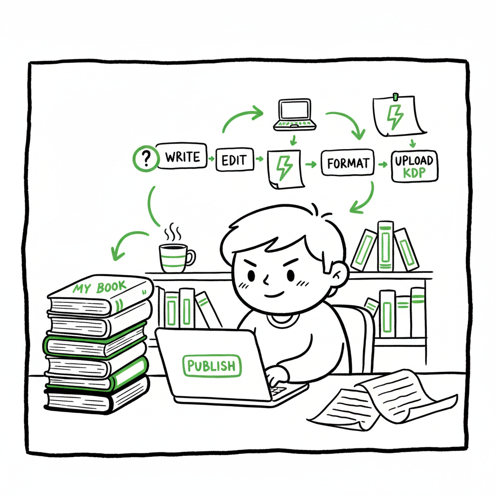 Beginner KDP Author Practical Guide to Your First Book