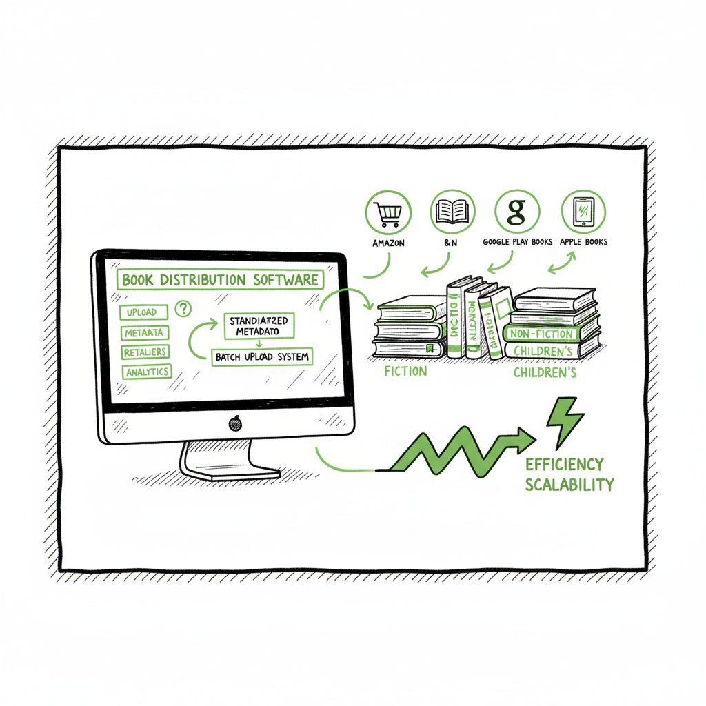 Wide publishing workflow for multi-retailer distribution