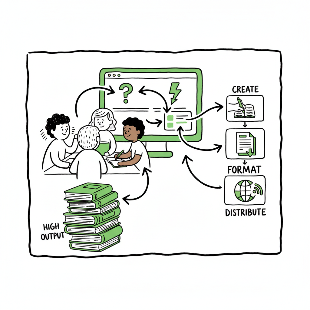 High Output Publishing Systems Explained for Authors