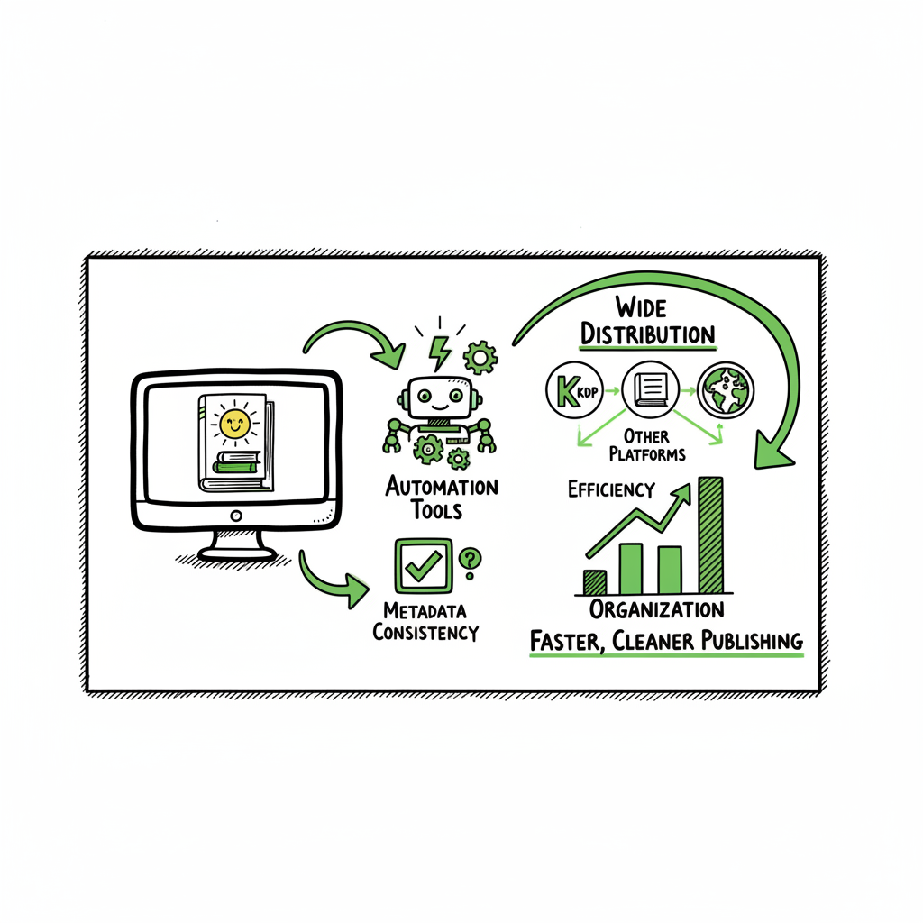 KDP author workflow for faster, cleaner publishing