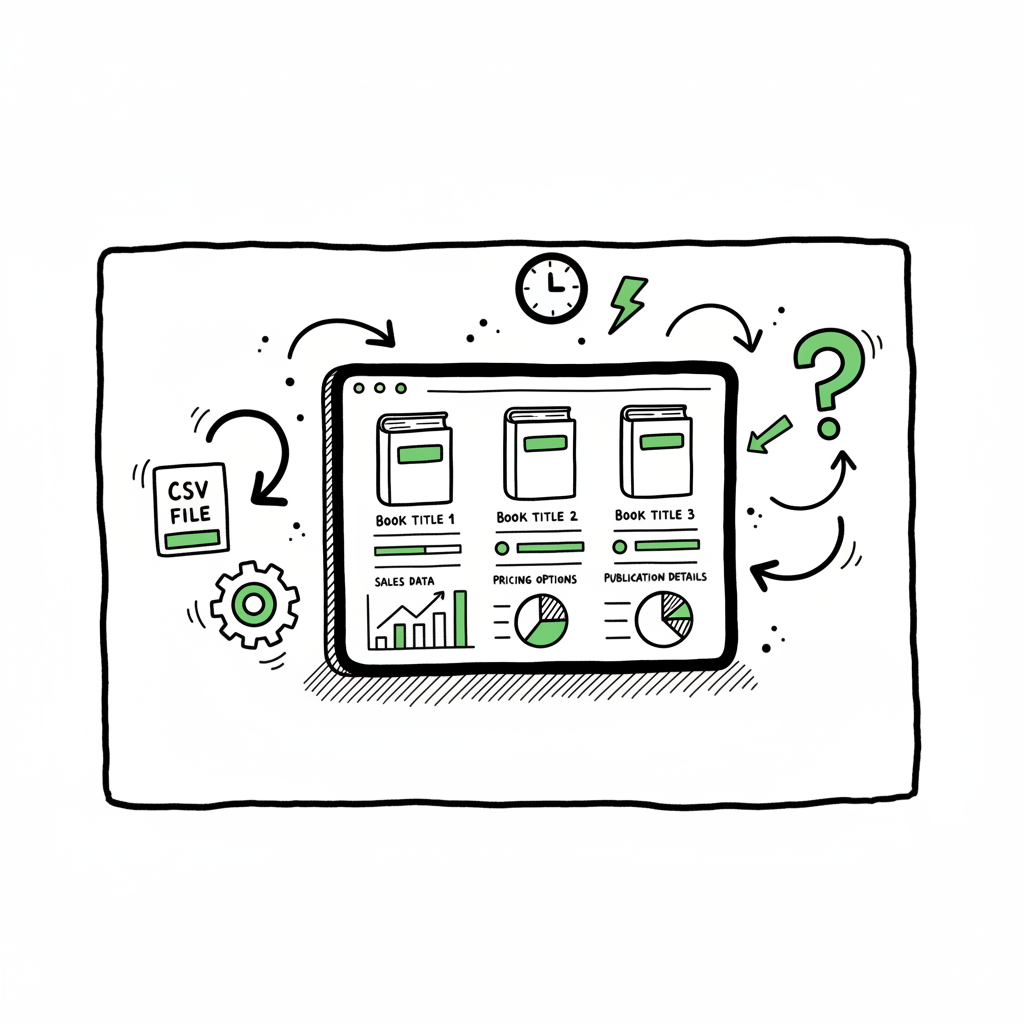 KDP Author Dashboard Navigate Bookshelf and Reports