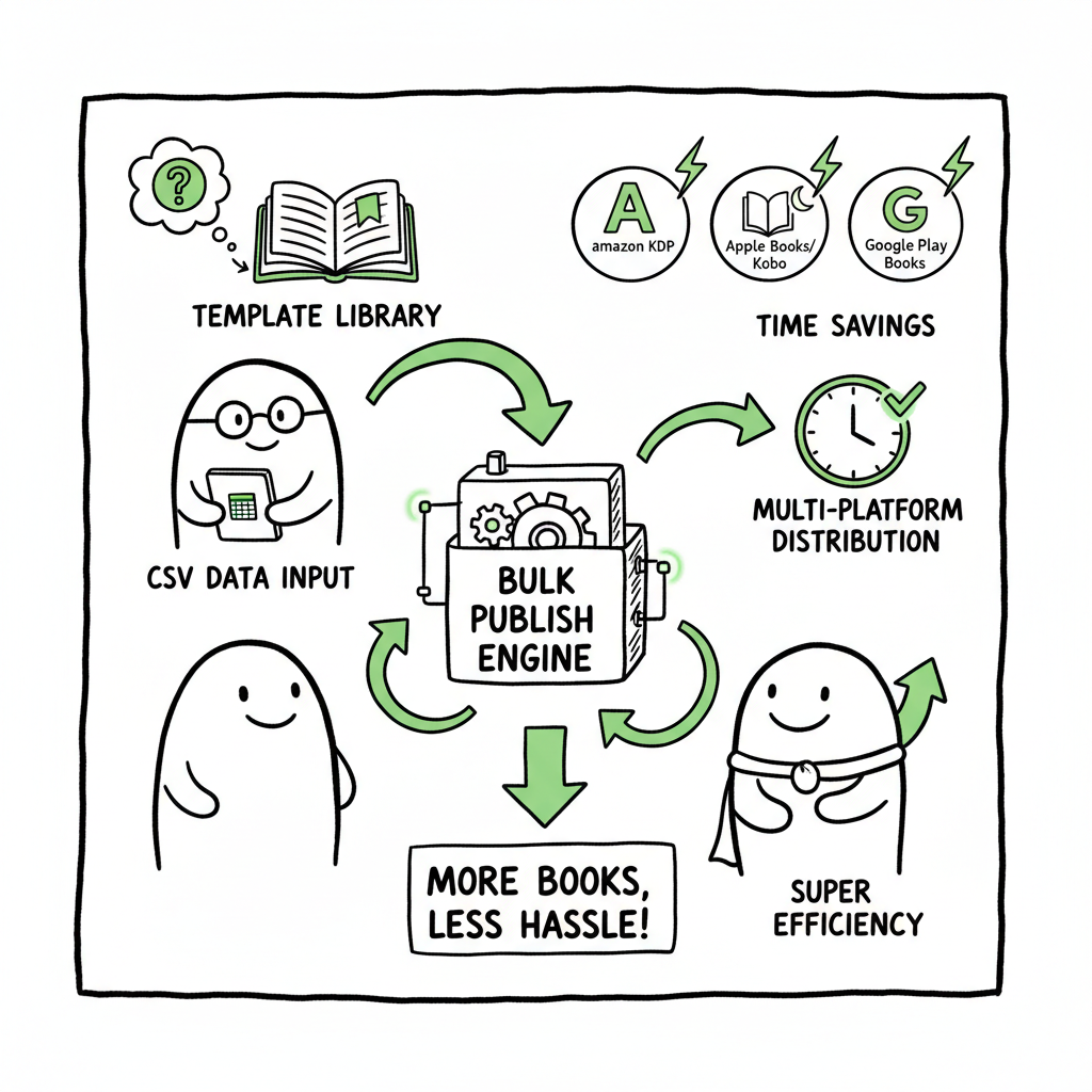 Bulk Publishing Books Multi-Platform Workflow Guide