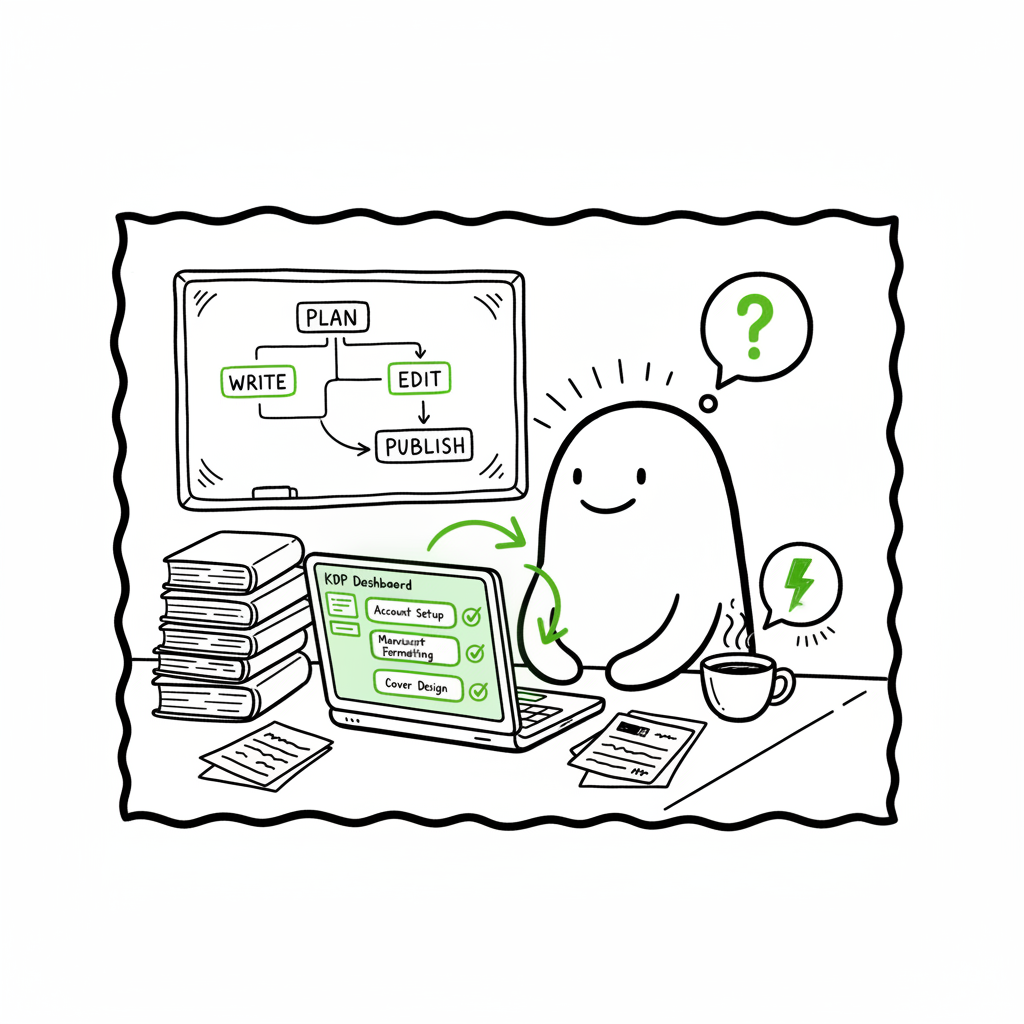 Beginner KDP Author Practical Guide for First Book