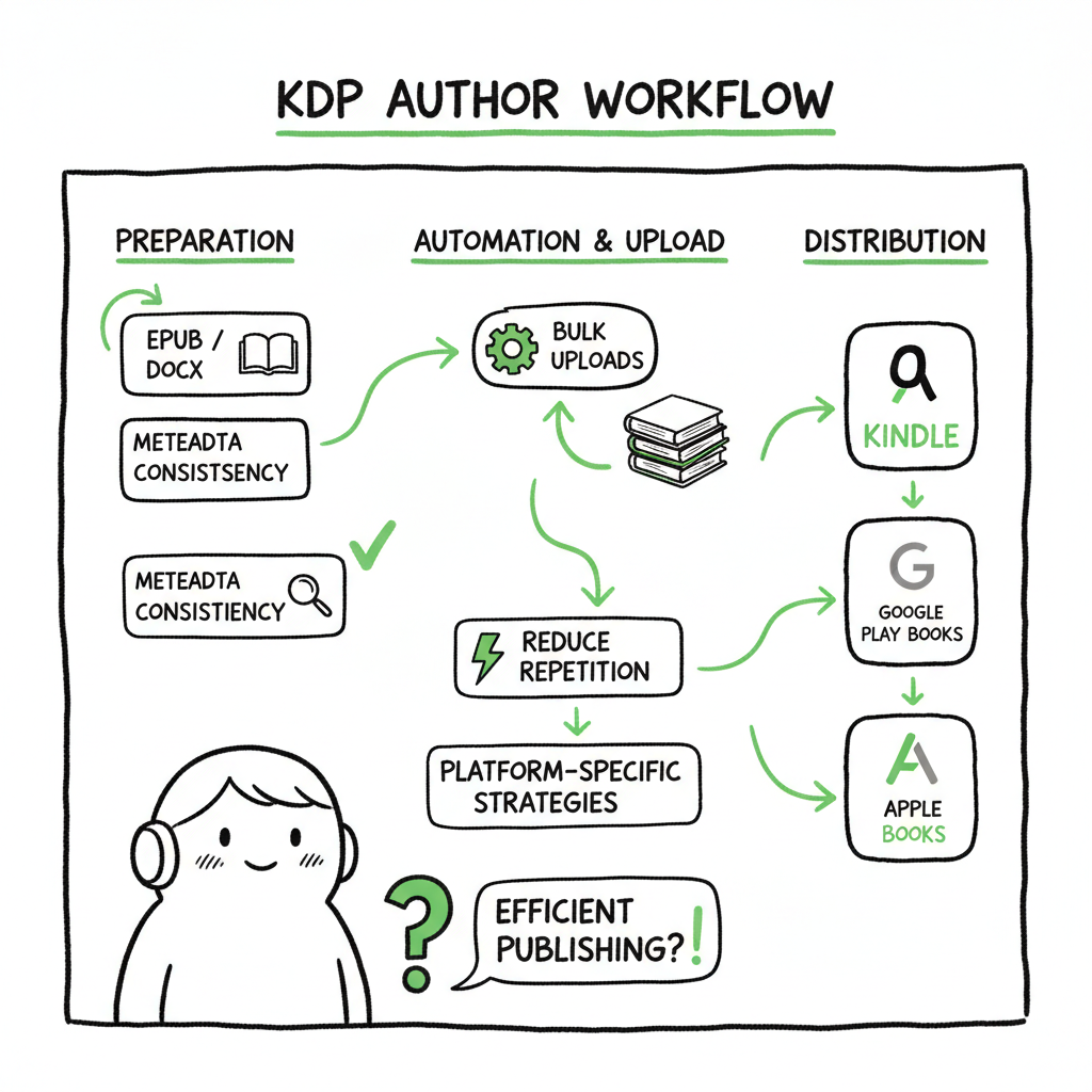 KDP Author Workflow for Efficient, Accurate Publishing