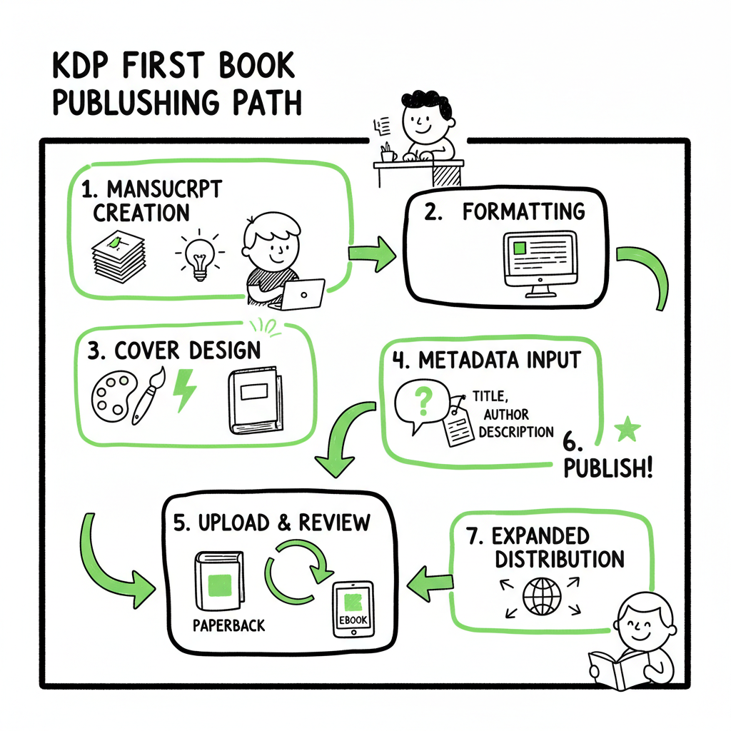 Beginner KDP Author Practical Guide to Your First Book