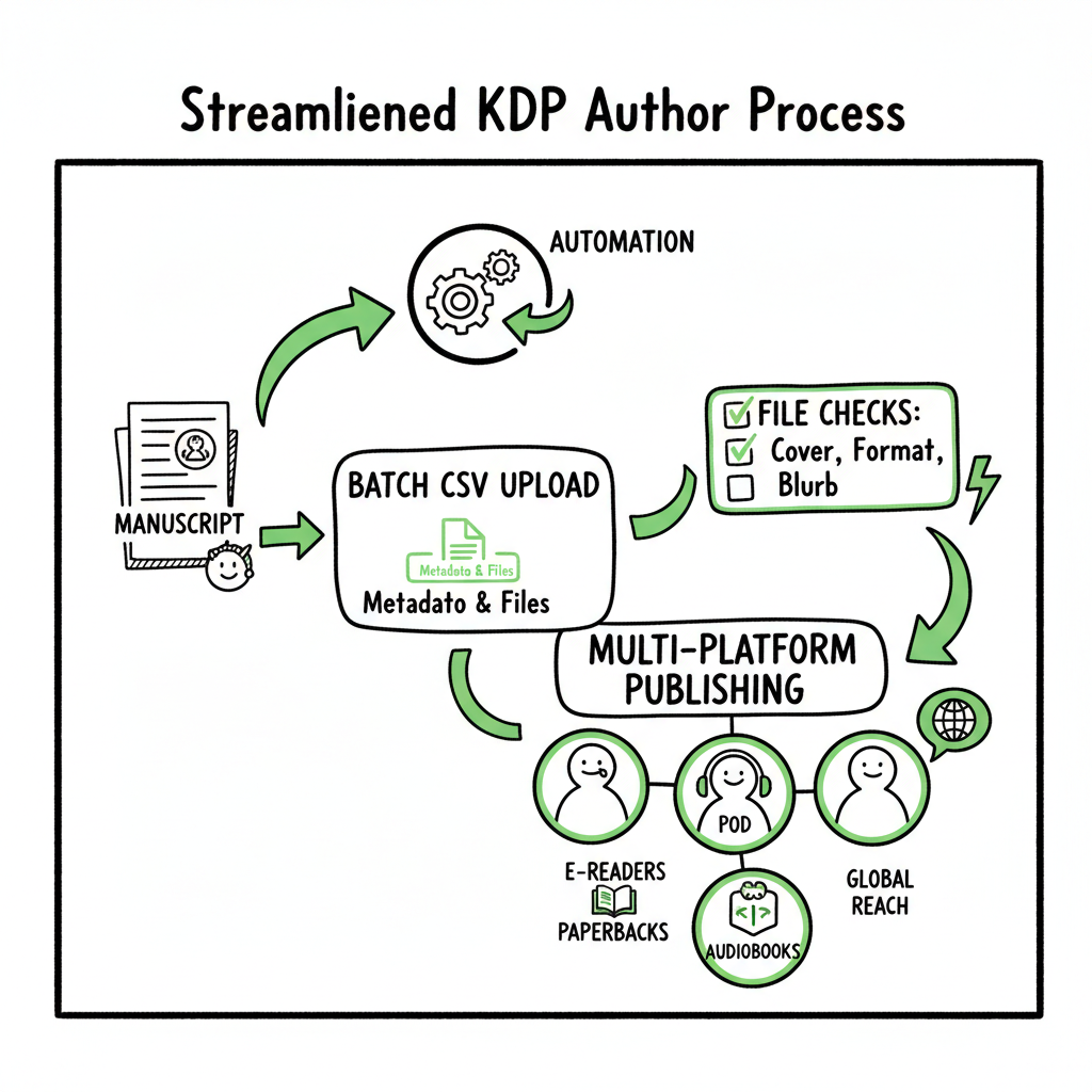 KDP Author Workflow to Streamline Publishing Steps