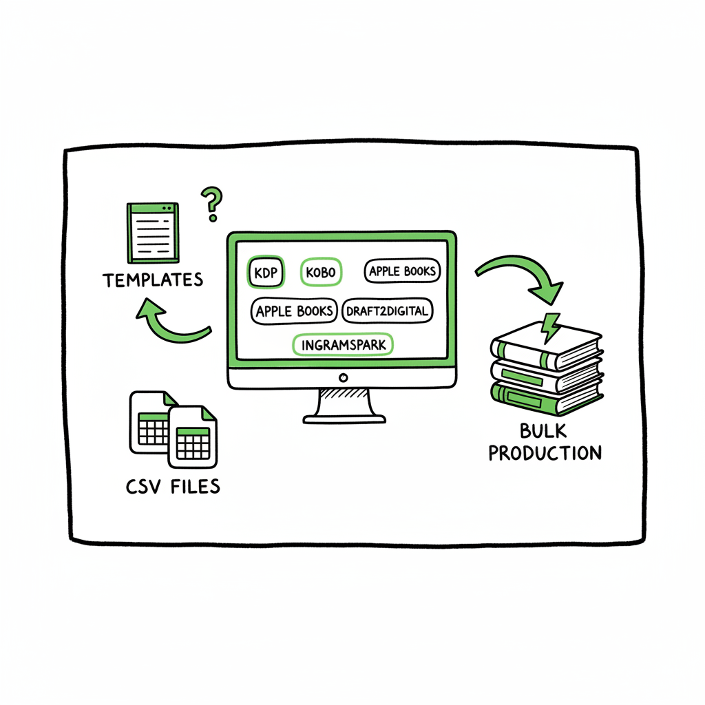 Bulk Publishing Books Practical Multi-Platform Workflow
