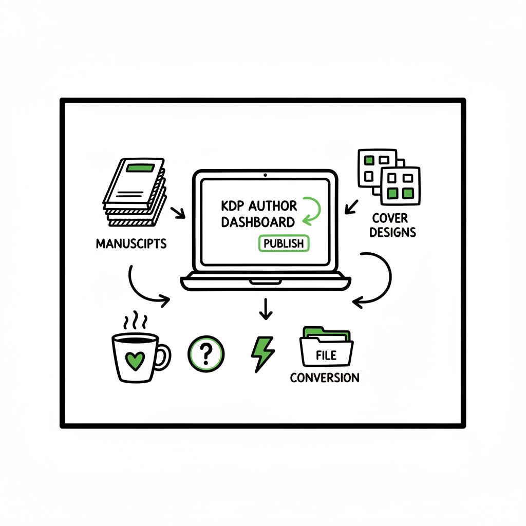 KDP Author Workflow to Streamline Publishing Steps