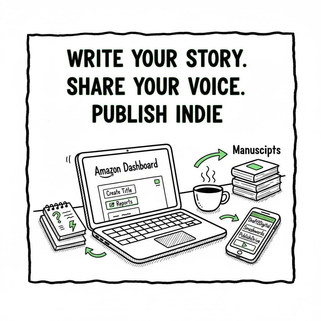 Beginner KDP Author Guide to Your First Book and Publishing