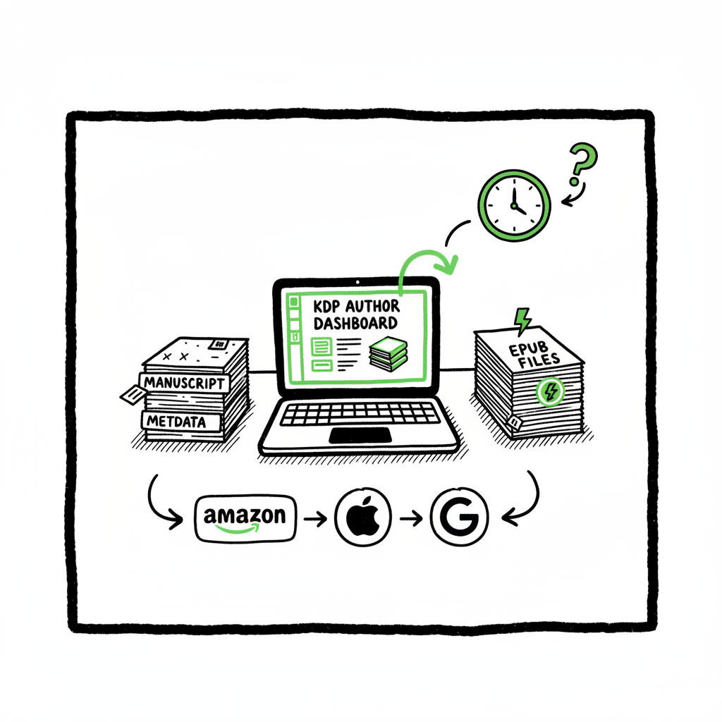 KDP author workflow explained for faster publishing