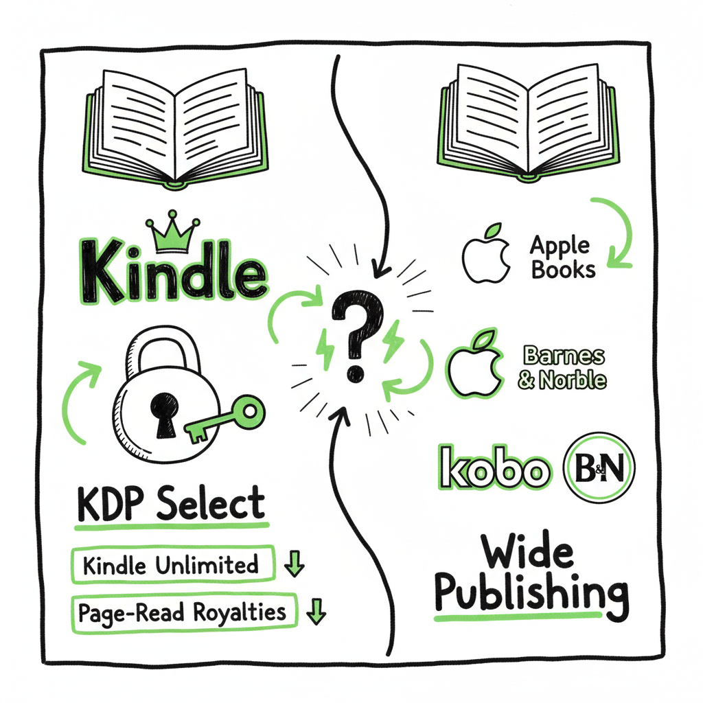 Publish Wide vs Exclusive KDP Which Path Fits Your Books