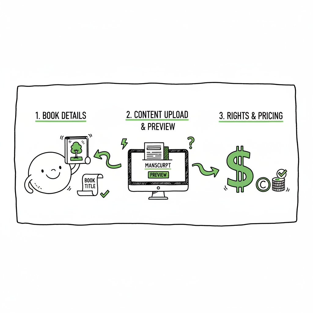 KDP Author Workflow From Manuscript to Distribution