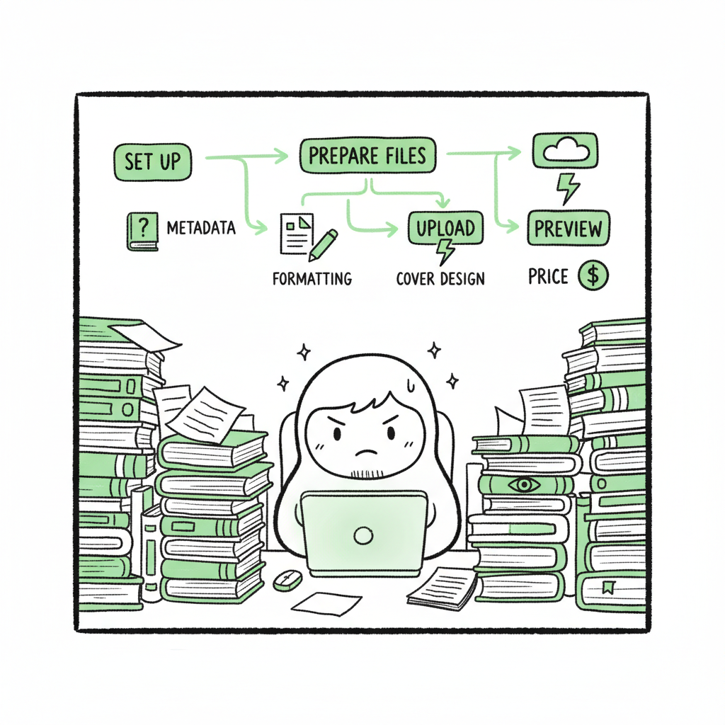 Beginner KDP Author Practical Guide for First Book