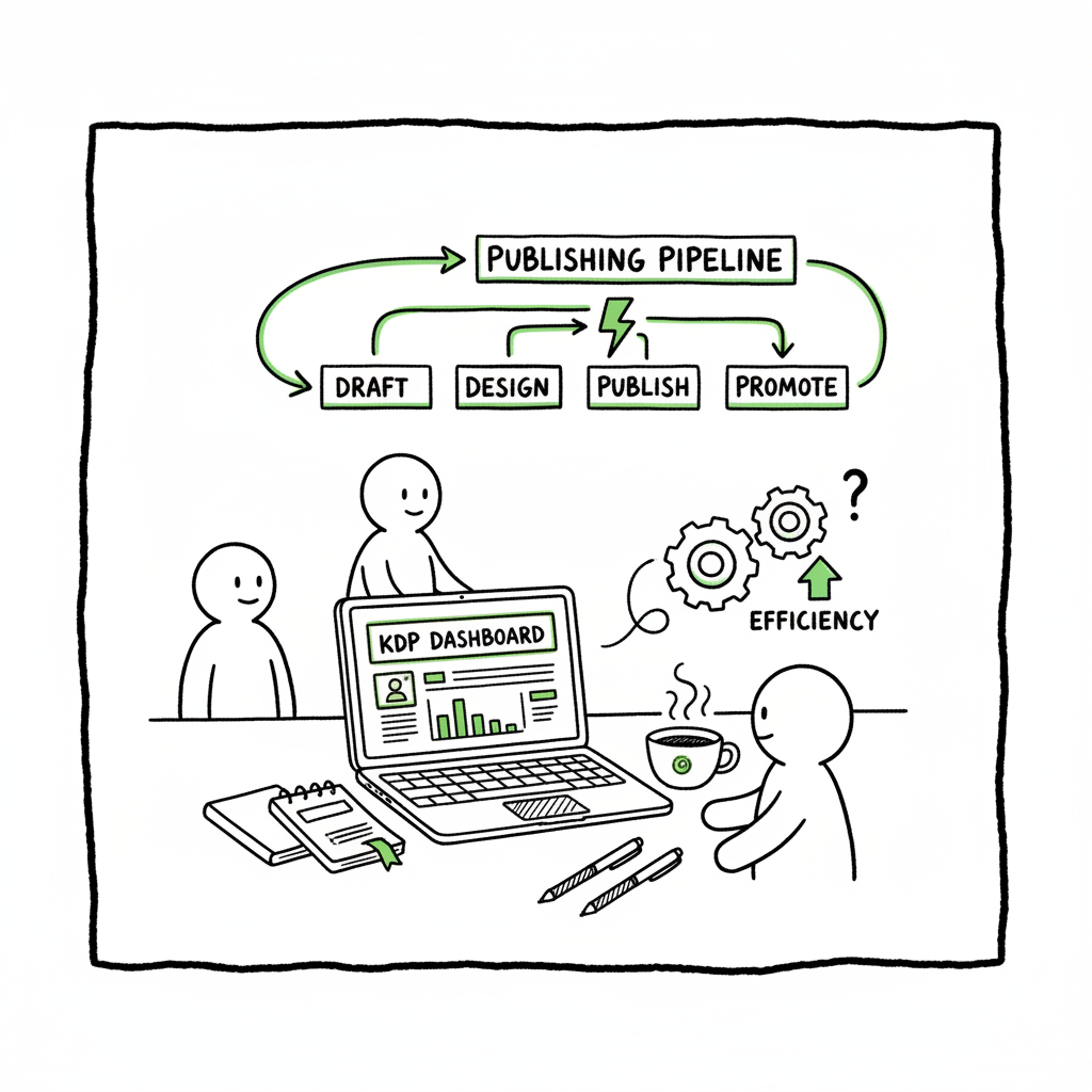 KDP author workflow step-by-step for repeatable publishing