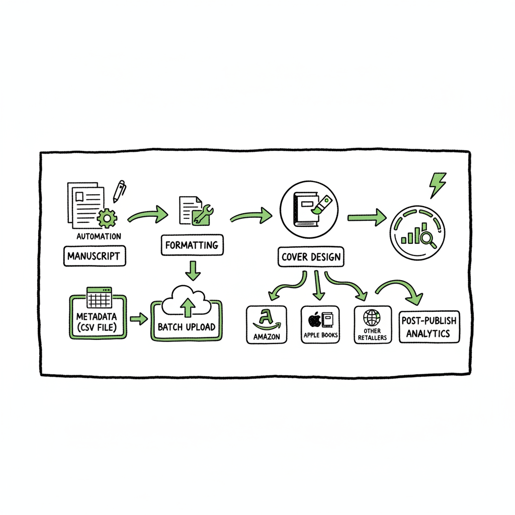 Wide Publishing Workflow Steps to Publish Across Retailers