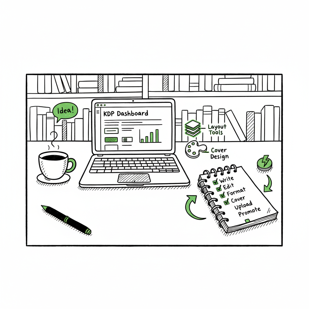 KDP Author Workflow to Streamline Publishing Steps