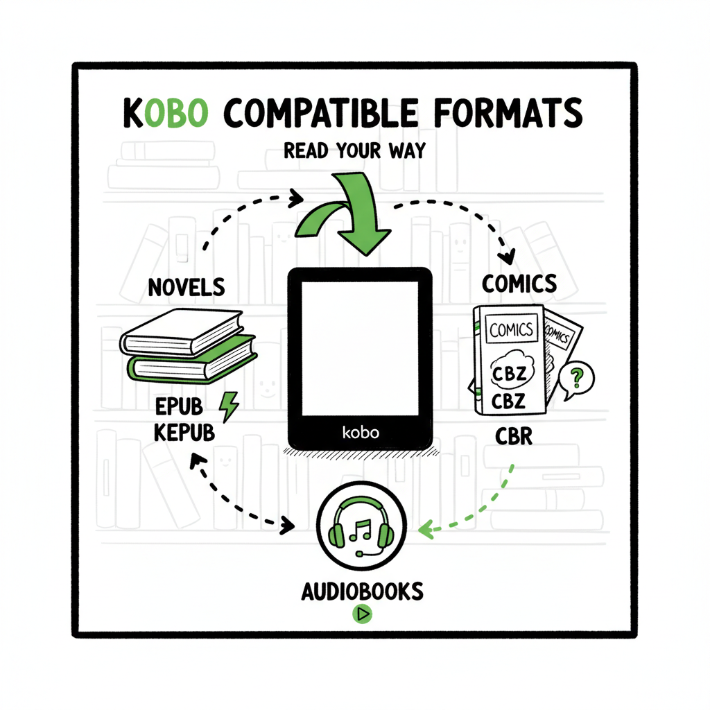 Book Niches for Kobo Readers and Best File Formats