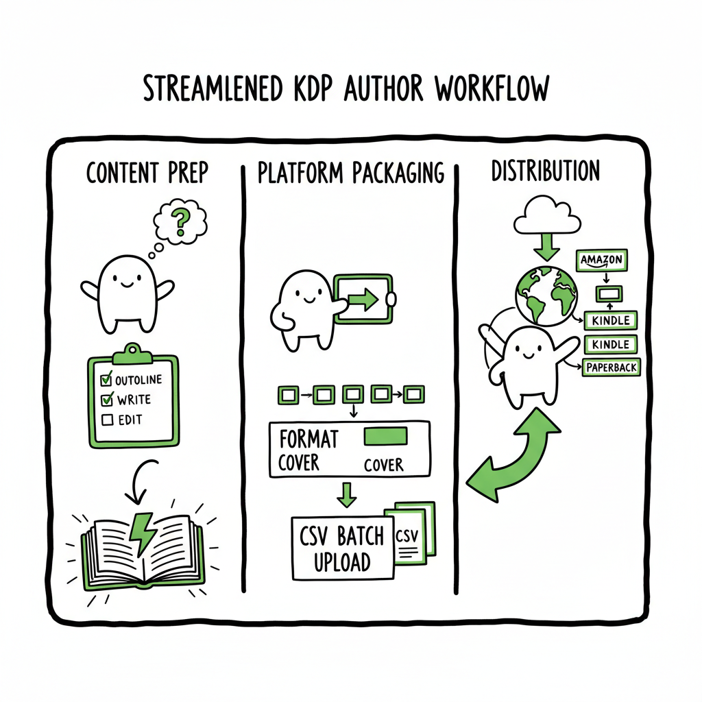 KDP Author Workflow Practical Steps to Streamline Publishing