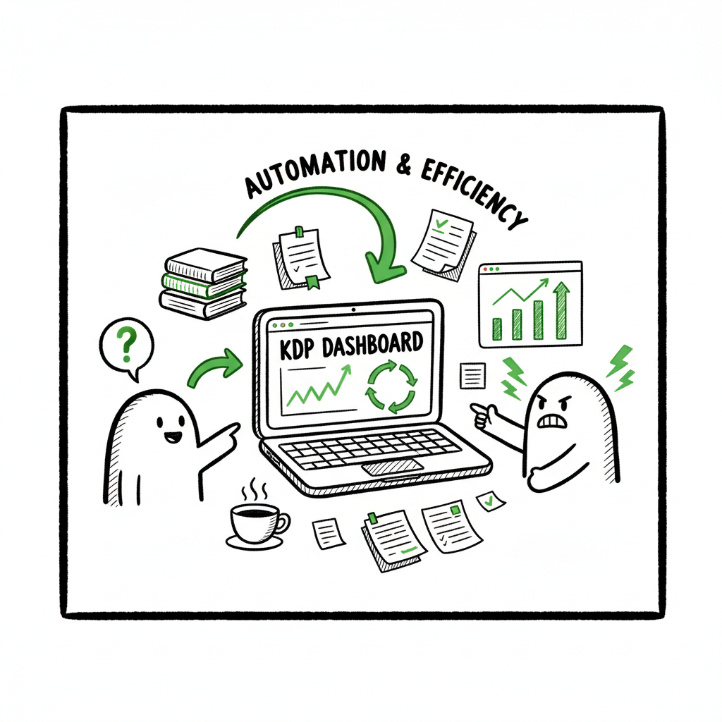 KDP author workflow for efficient publishing steps