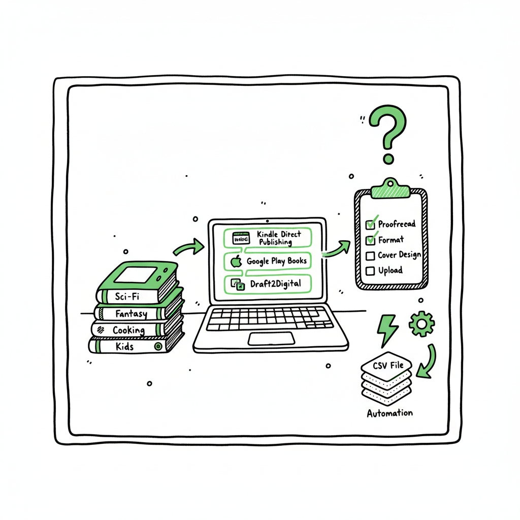 How to self publish on multiple platforms step by step