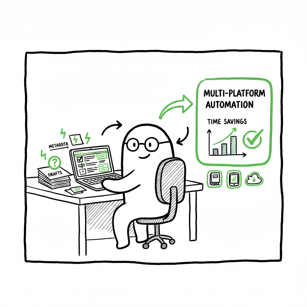 KDP Author Workflow to Streamline Publishing Steps