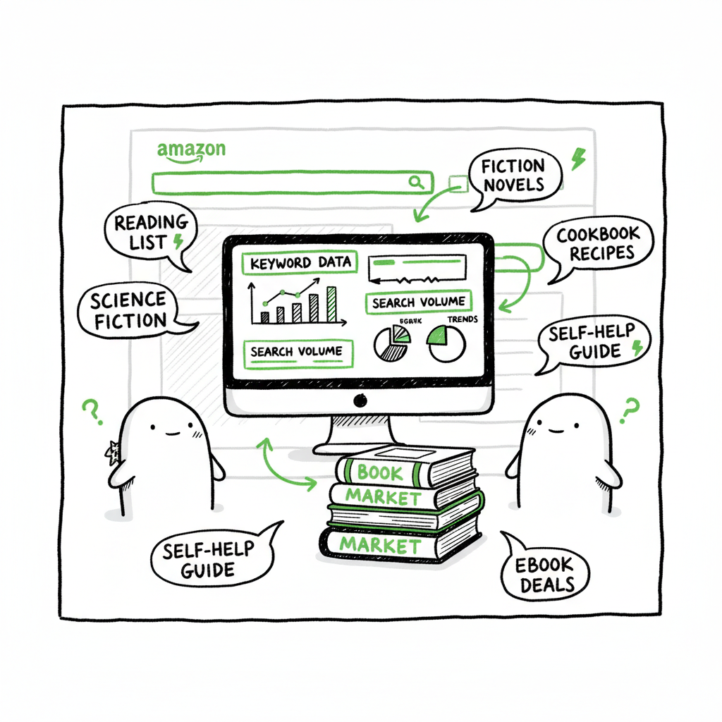 Competitor Keyword Mining for Books on Amazon KDP