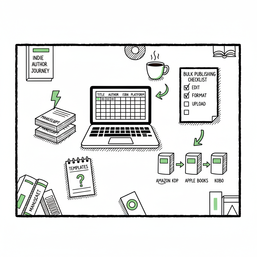 Bulk Publishing Books Practical Guide for Indie Authors