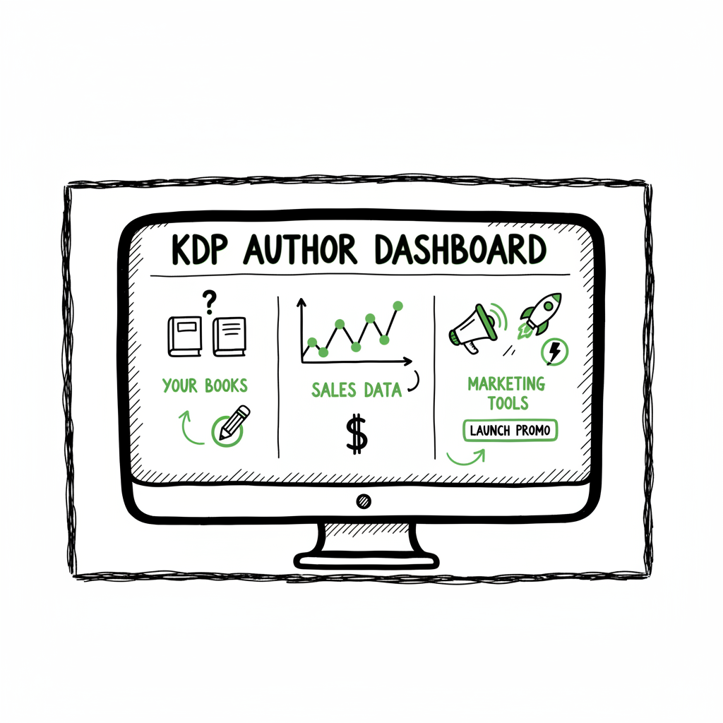 KDP Author Dashboard Navigation and Reports Explained