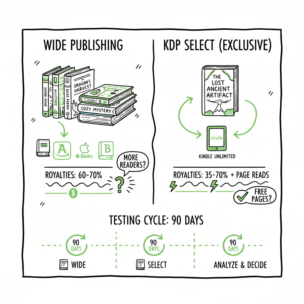 Publish Wide vs Exclusive KDP Practical Guide for Authors