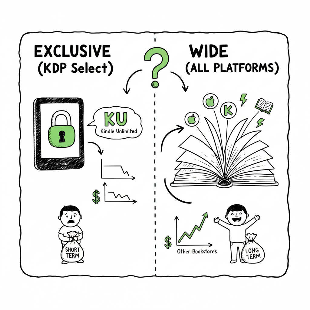 Publish Wide vs Exclusive KDP, Practical Steps for Growth
