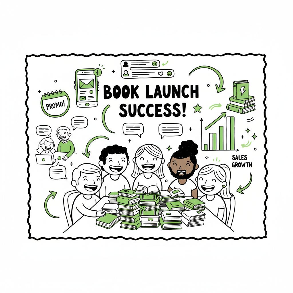 Book Launch Hookup Strategy for Self-Published Authors