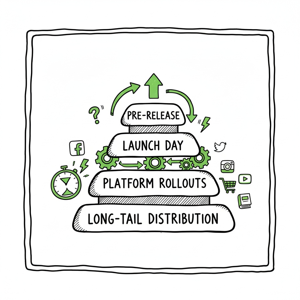 Launch Stacking Techniques for Multi-Platform Book Releases