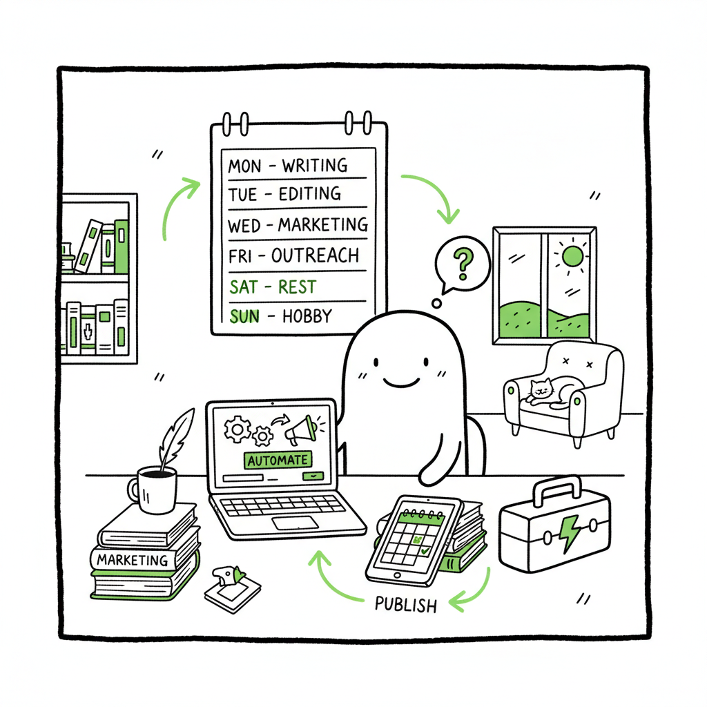 Launch Burnout Prevention for Self-Publishing Authors